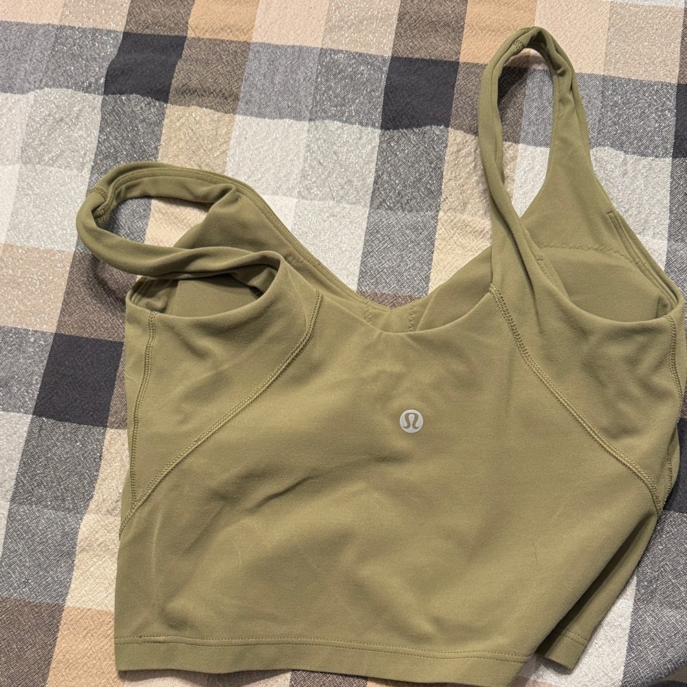 Lululemon Olive Green top - Picture 2 of 4
